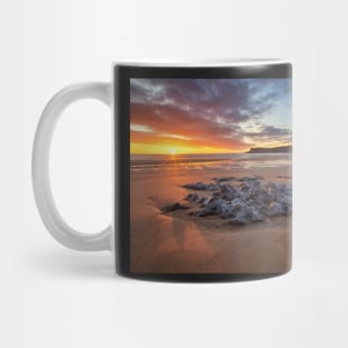 Mewslade Bay Sunset, Gower Mug